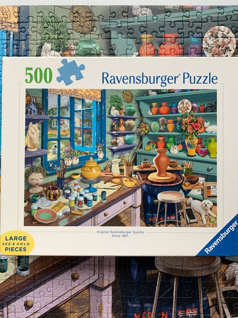 Ravensburger 500-Piece Pottery Studio Puzzle - Multicolor